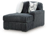 Midnight-Madness Double Chaise 3-Piece Sectional - American Home Express Outlet (San Antonio, TX)