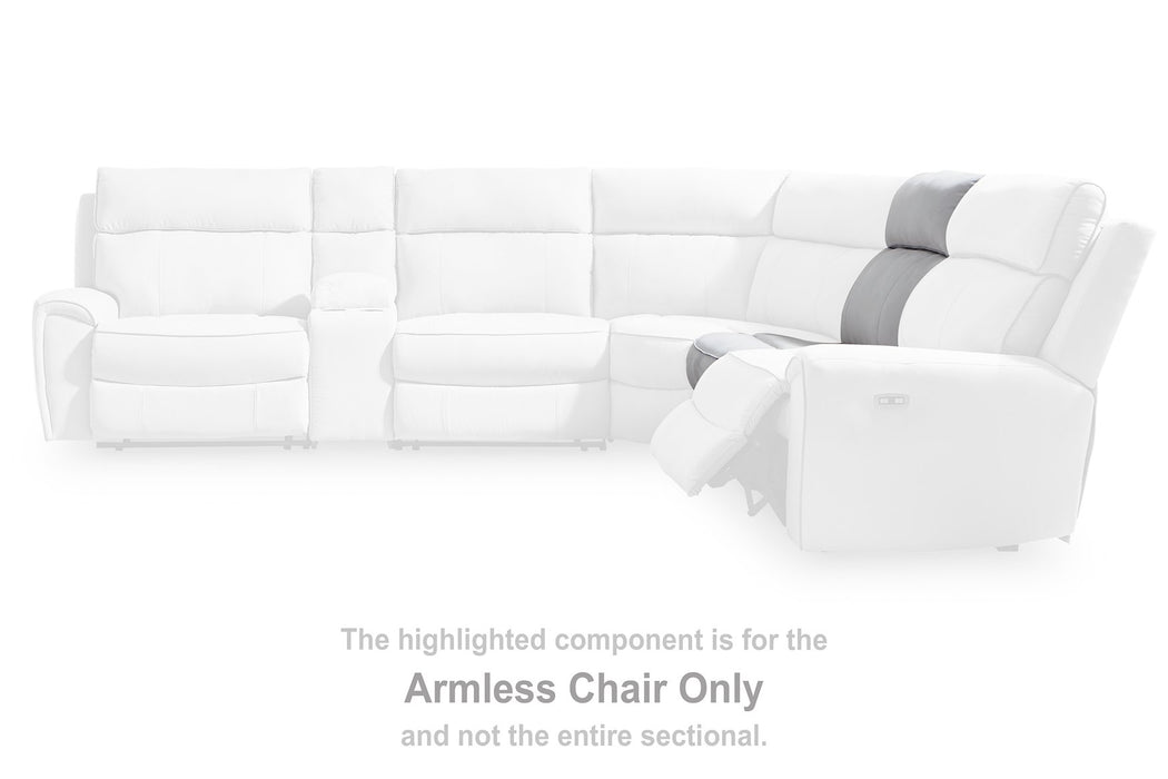 Social Pointe Reclining Sectional with Storage Consoles - American Home Express Outlet (San Antonio, TX)