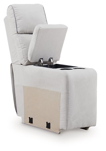 Social Pointe Reclining Sectional with Storage Consoles - American Home Express Outlet (San Antonio, TX)