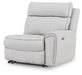 Social Pointe Reclining Sectional with Storage Consoles - American Home Express Outlet (San Antonio, TX)