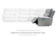Social Pointe Reclining Sectional with Storage Consoles - American Home Express Outlet (San Antonio, TX)
