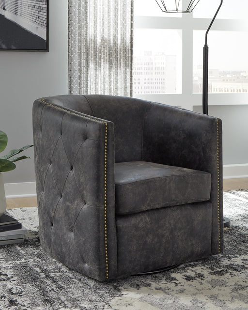 Brentlow Swivel Accent Chair - American Home Express Outlet (San Antonio, TX)