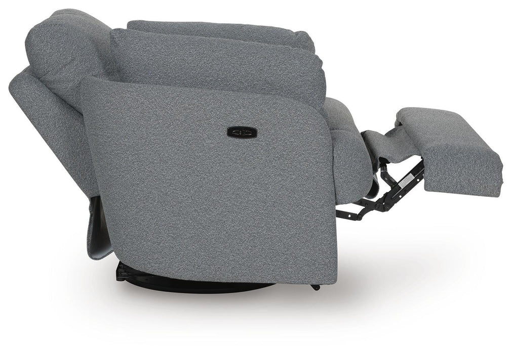 Alainmont Next-Gen Nuvella Swivel Power Recliner - American Home Express Outlet (San Antonio, TX)