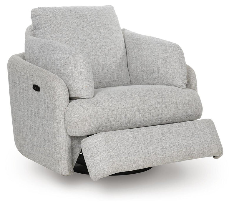 Alainmont Next-Gen Nuvella Swivel Power Recliner - American Home Express Outlet (San Antonio, TX)