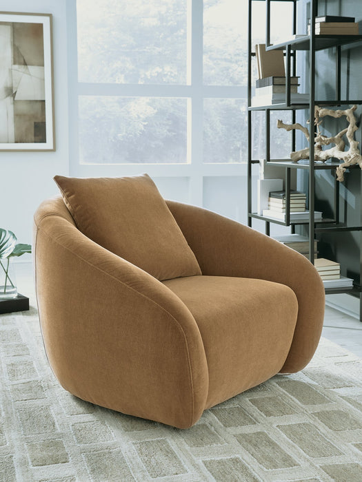 Yahya Swivel Accent Chair - American Home Express Outlet (San Antonio, TX)