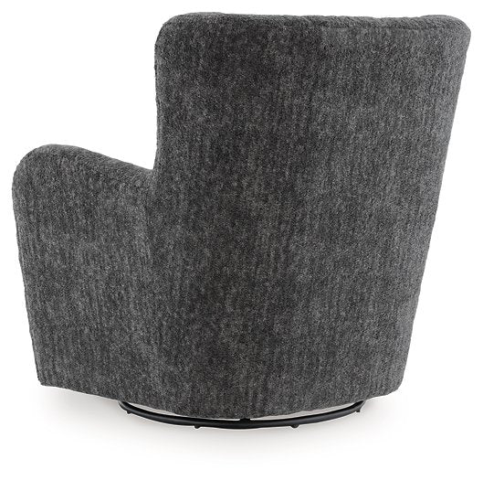Rowenburg Swivel Glider Accent Chair - American Home Express Outlet (San Antonio, TX)