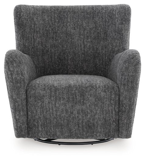 Rowenburg Swivel Glider Accent Chair - American Home Express Outlet (San Antonio, TX)