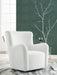 Rowenburg Swivel Glider Accent Chair - American Home Express Outlet (San Antonio, TX)