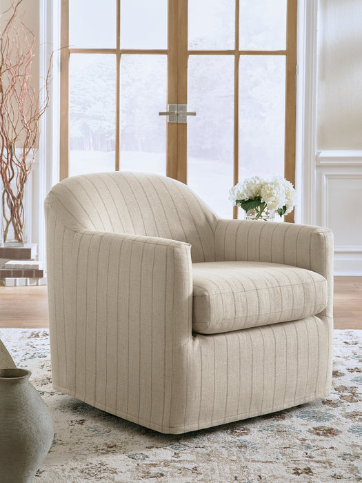 Valwick Swivel Accent Chair - American Home Express Outlet (San Antonio, TX)