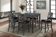 Alex 60" 7Pc Counter Dining Set - American Home Express Outlet (San Antonio, TX)