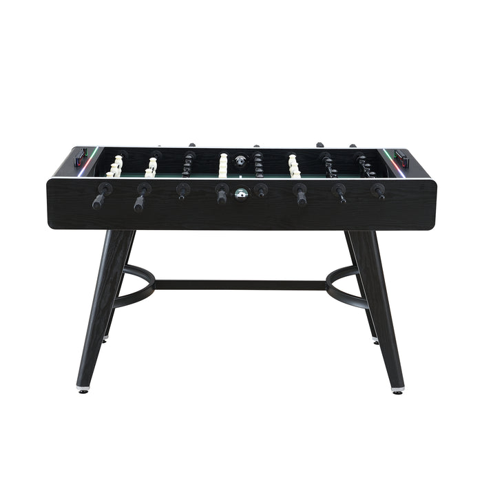 Amaya Indoor Foosball with LED in Black (3A Packing)