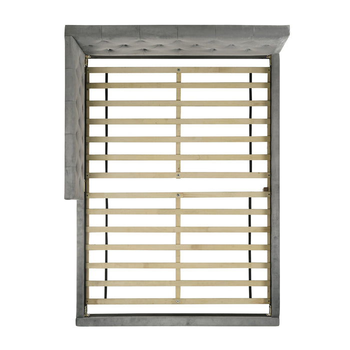 Amberley UPH Corner Bed with LED and USB - American Home Express Outlet (San Antonio, TX)