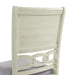 Amherst Dining Side Chair W/Fabric Cushion Side Stretcher White Finish (2 Per Pack) - American Home Express Outlet (San Antonio, TX)