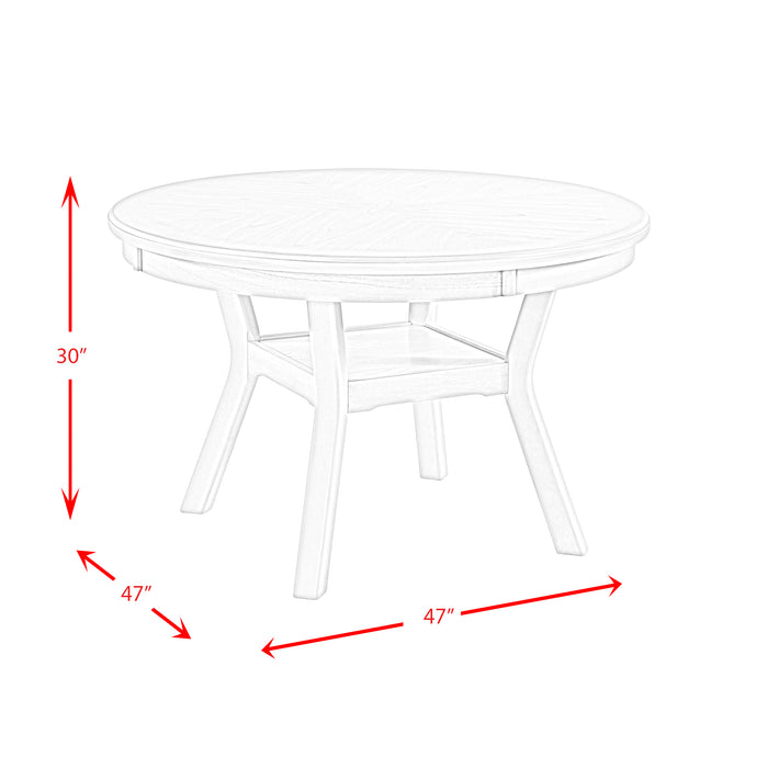 Amherst Standard Height Dining Set-Table and Four Side Chairs