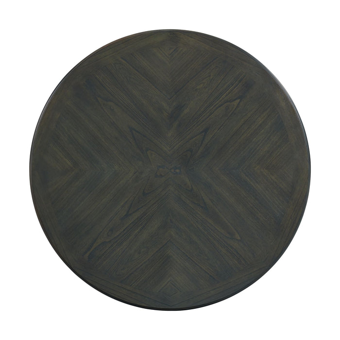 Amherst Dining Table w/Wood Leg Grey Finish