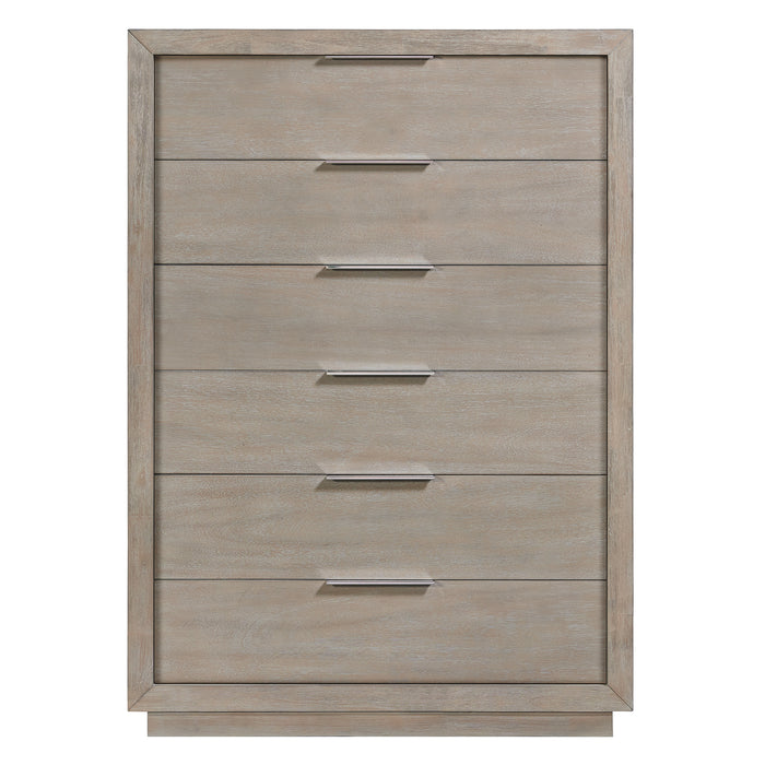 Arcadia 6-Drawer Chest in Grey - American Home Express Outlet (San Antonio, TX)