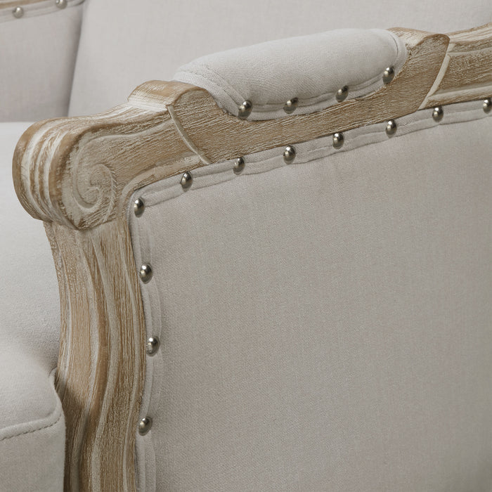 Artesia 1725 ARM Chair Midtown Taupe STA3 packaging - American Home Express Outlet (San Antonio, TX)