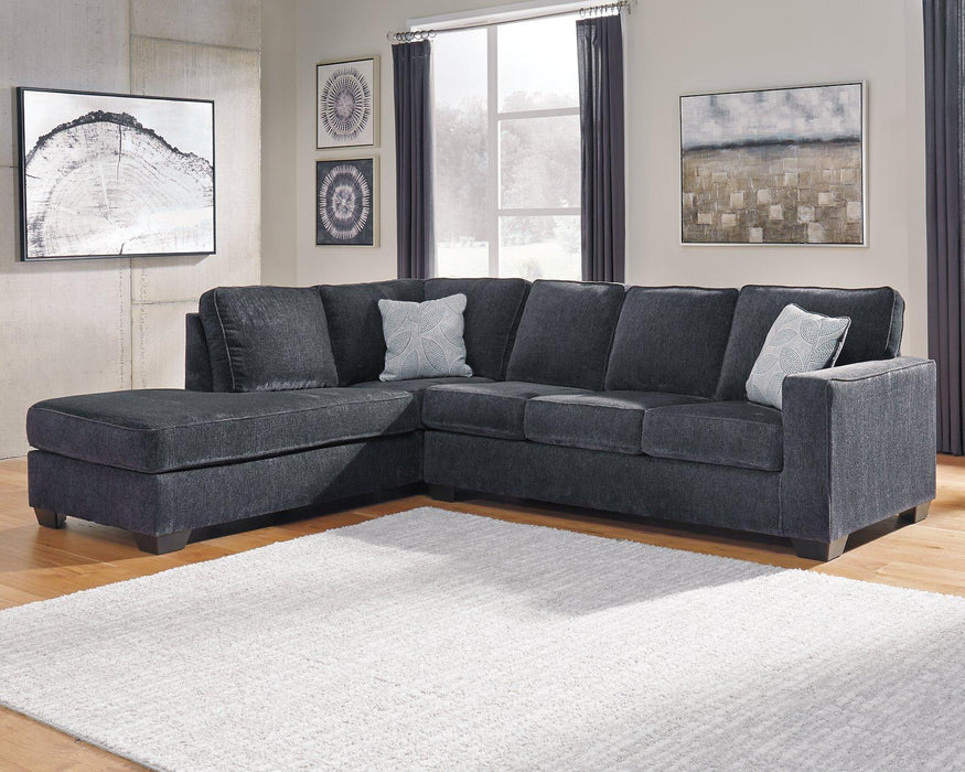 Altari Sleeper Sectional with Chaise - American Home Express Outlet (San Antonio, TX)