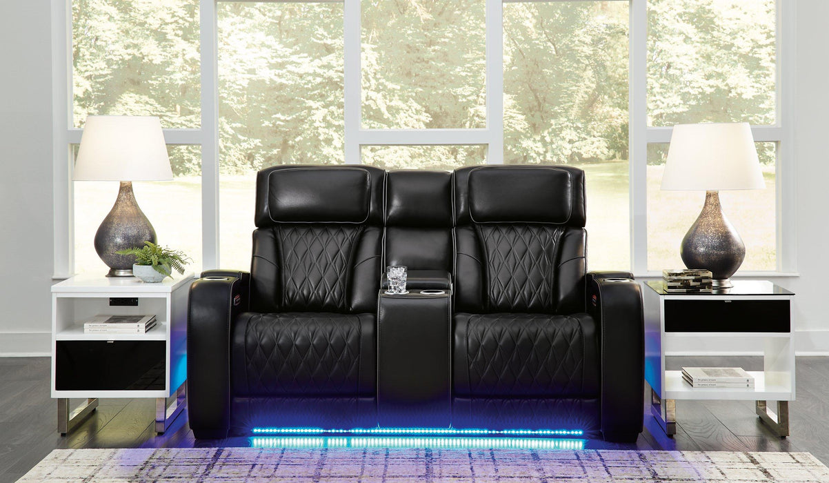 Boyington Power Reclining Loveseat with Console - American Home Express Outlet (San Antonio, TX)