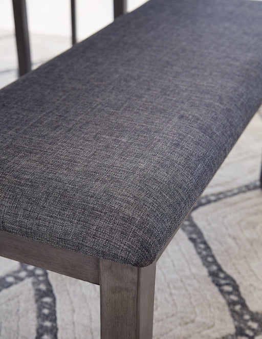 Bridson Dining Table and Chairs with Bench (Set of 6) - American Home Express Outlet (San Antonio, TX)