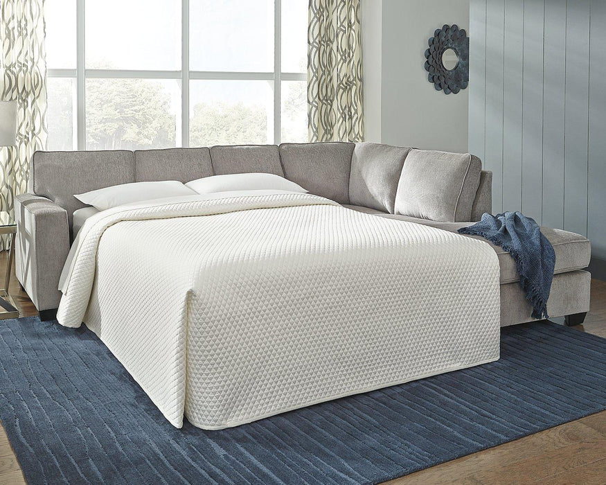 Altari Sleeper Sectional with Chaise - American Home Express Outlet (San Antonio, TX)