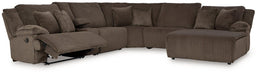 Top Tier Reclining Sectional with Chaise - American Home Express Outlet (San Antonio, TX)