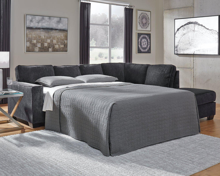 Altari Sleeper Sectional with Chaise - American Home Express Outlet (San Antonio, TX)
