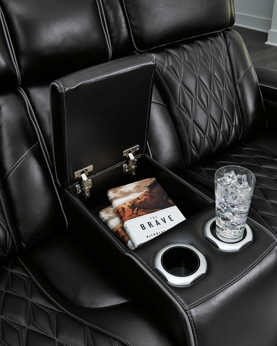 Boyington Power Reclining Loveseat with Console - American Home Express Outlet (San Antonio, TX)