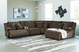 Top Tier Reclining Sectional with Chaise - American Home Express Outlet (San Antonio, TX)