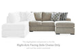 Calnita Sectional with Chaise - American Home Express Outlet (San Antonio, TX)