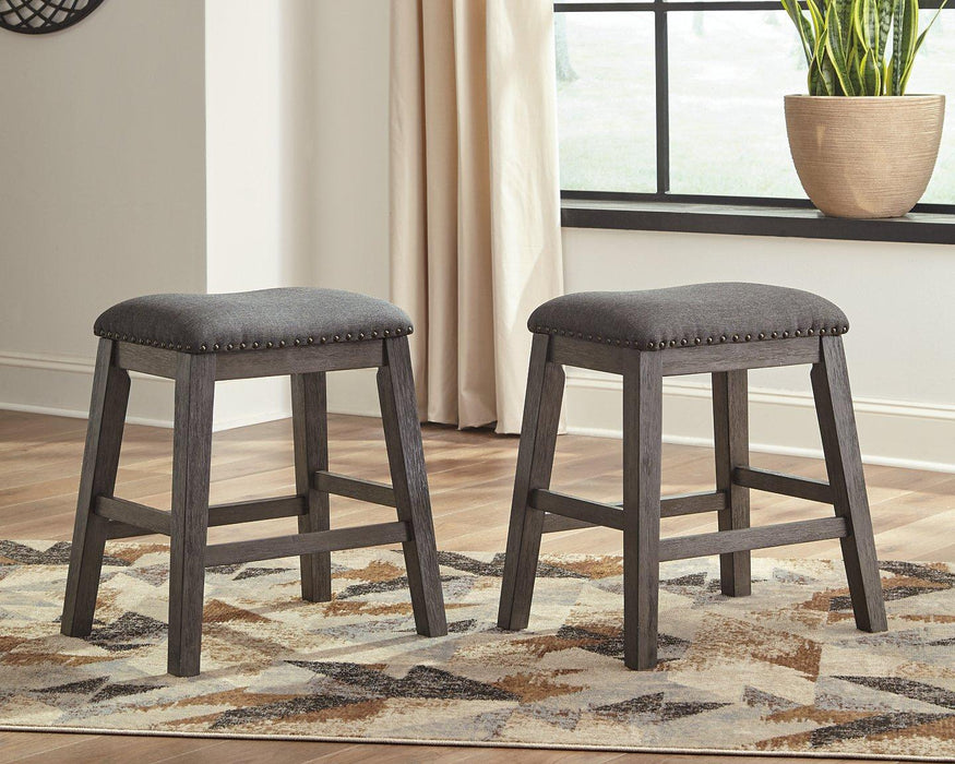 Caitbrook Counter Height Upholstered Bar Stool - American Home Express Outlet (San Antonio, TX)