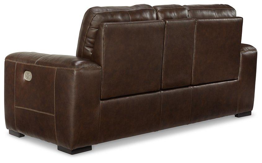 Alessandro Power Reclining Loveseat with Console