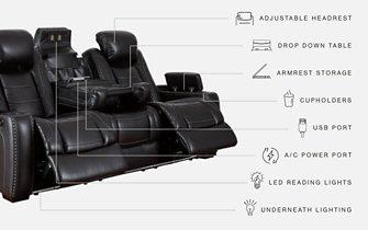 Party Time Power Reclining Sofa