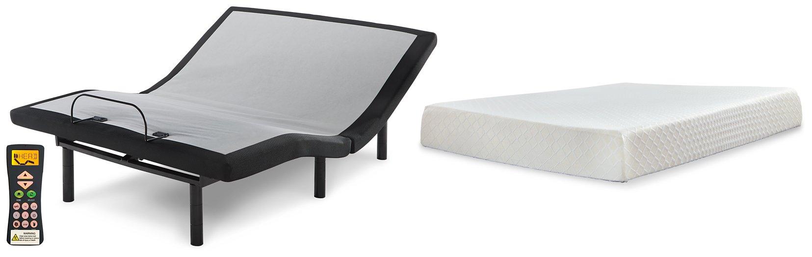 10 Inch Chime Memory Foam Mattress Set - American Home Express Outlet (San Antonio, TX)