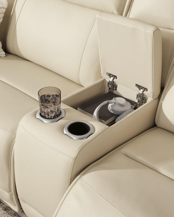 Double Deal Reclining Sectional with Console - American Home Express Outlet (San Antonio, TX)