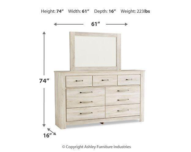 Bellaby Dresser and Mirror - American Home Express Outlet (San Antonio, TX)