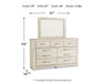 Bellaby Dresser and Mirror - American Home Express Outlet (San Antonio, TX)