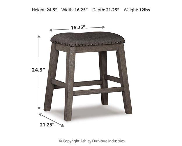 Caitbrook Counter Height Upholstered Bar Stool - American Home Express Outlet (San Antonio, TX)