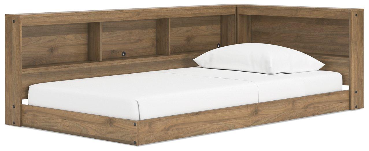 Deanlow Bookcase Storage Bed