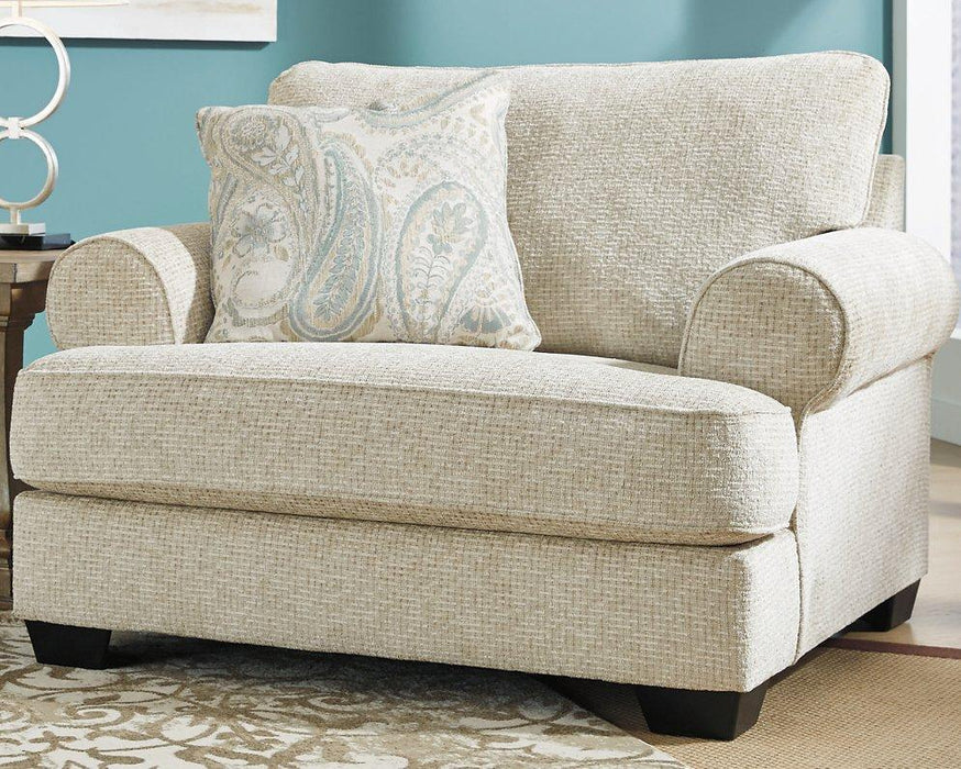 Monaghan Oversized Chair and Ottoman - American Home Express Outlet (San Antonio, TX)