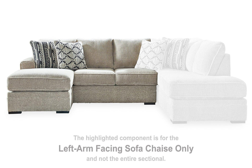 Calnita Sectional with Chaise - American Home Express Outlet (San Antonio, TX)