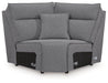 Modmax II Power Reclining Sectional with Audio Consoles - American Home Express Outlet (San Antonio, TX)