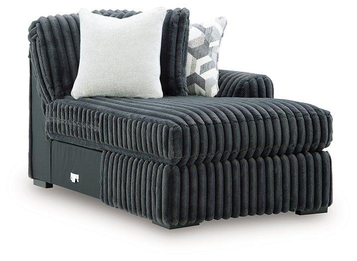 Midnight-Madness Sectional with Chaise - American Home Express Outlet (San Antonio, TX)