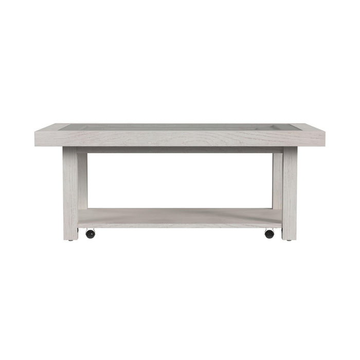 Avalanche Coffee Table in Antique White