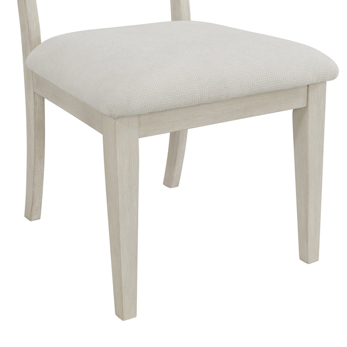 Avalanche Dining Side Chair in Antique White (2 Per Carton)