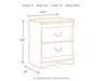 Anarasia Nightstand - American Home Express Outlet (San Antonio, TX)