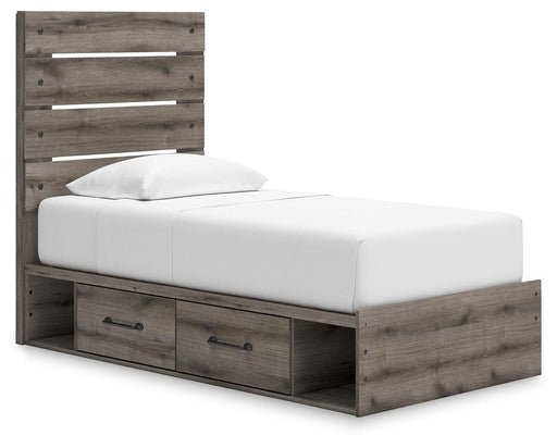 Graystorm Bed with Storage - American Home Express Outlet (San Antonio, TX)