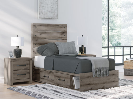 Graystorm Bed with Storage - American Home Express Outlet (San Antonio, TX)