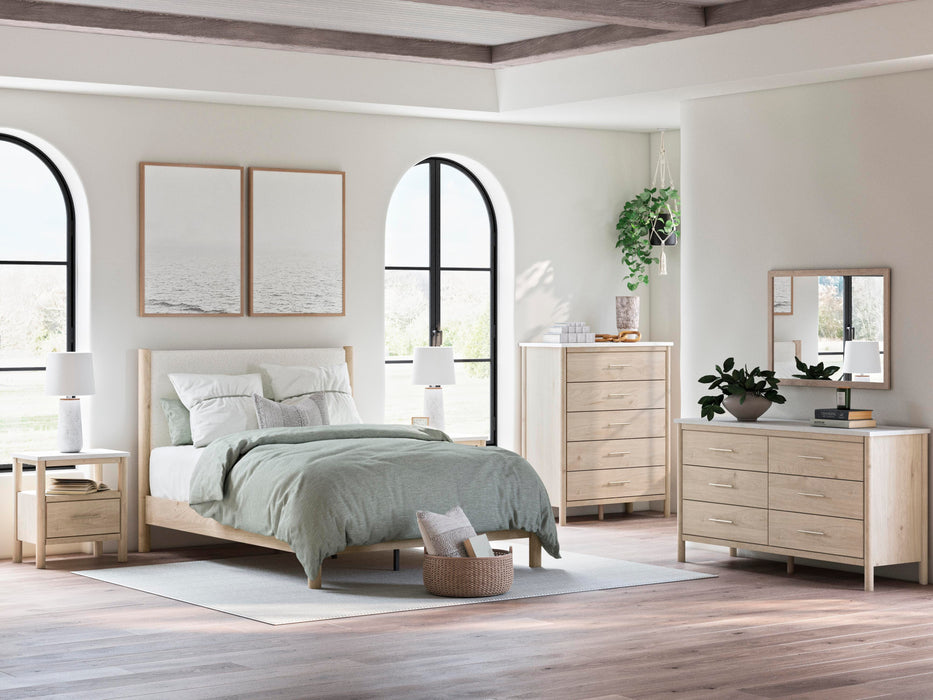 Cadmori Upholstered Bed - American Home Express Outlet (San Antonio, TX)