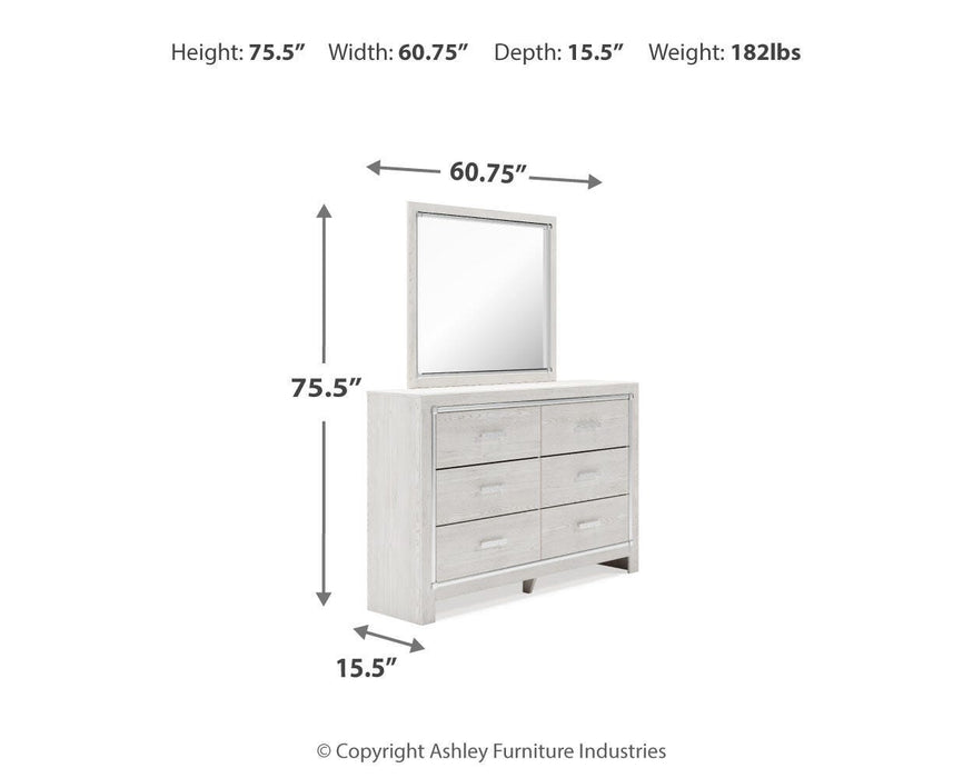 Altyra Dresser and Mirror - American Home Express Outlet (San Antonio, TX)